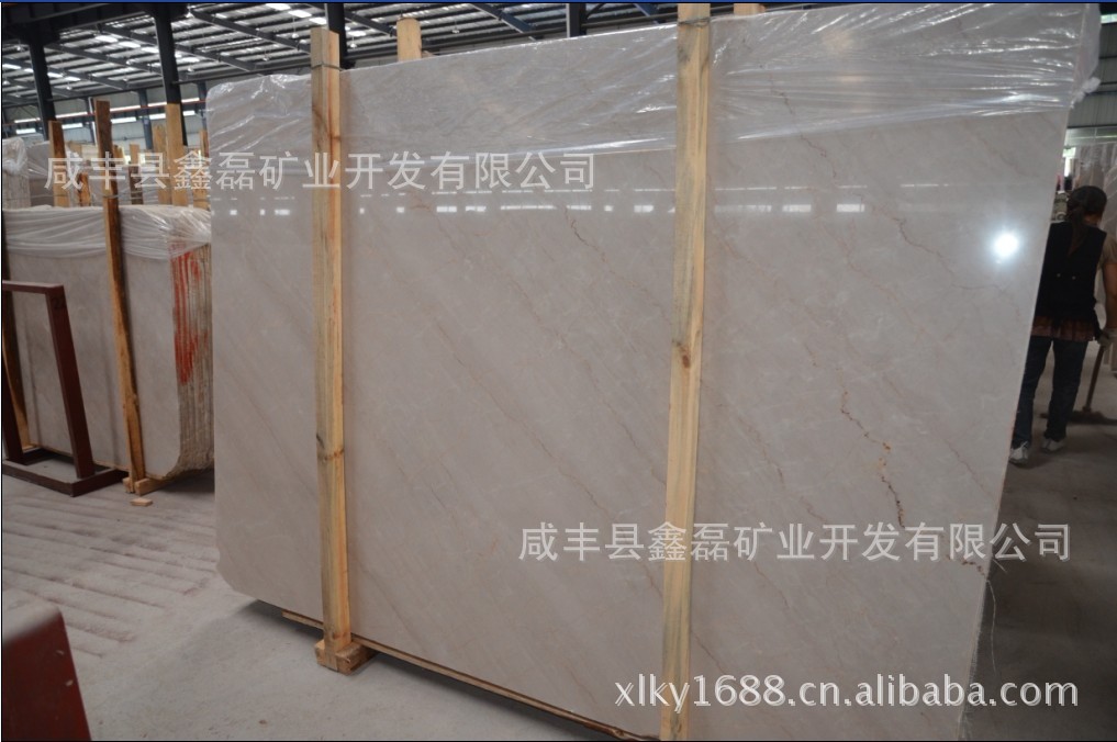 【自有礦山】 文化中心 專用 藝術(shù)裝修 安琪米黃 新品石材